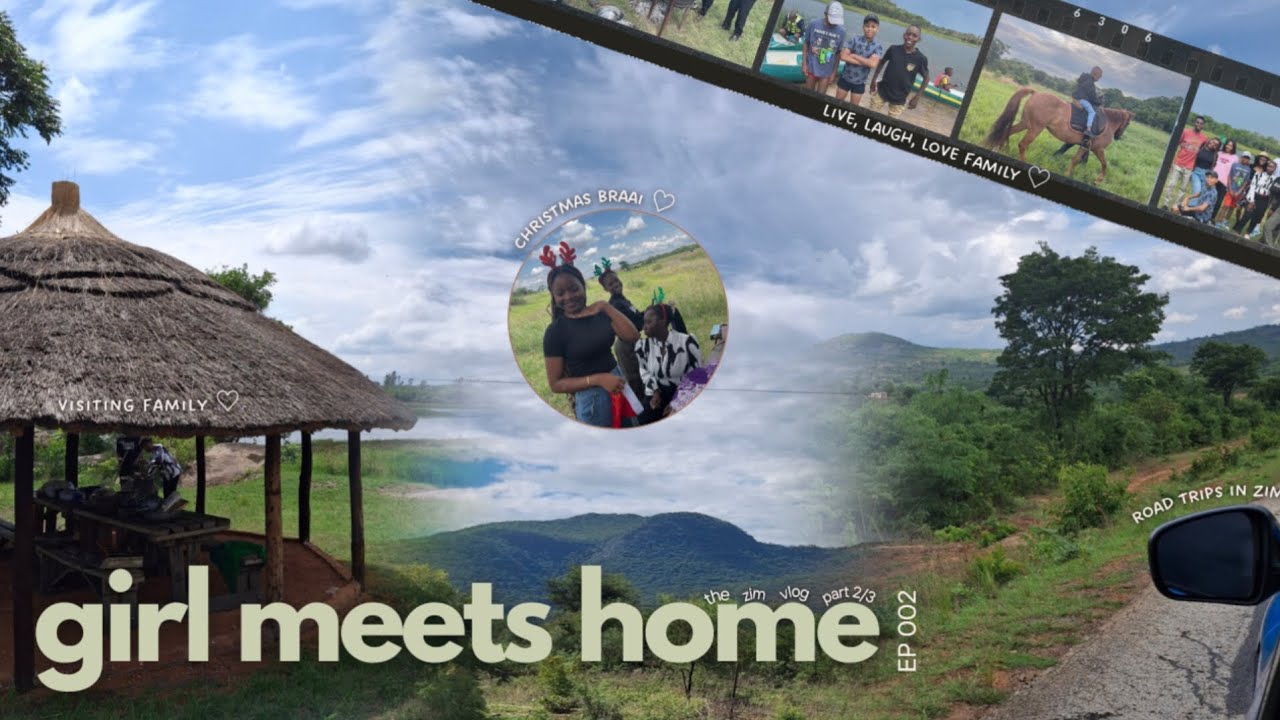 the zim vlog • part 2 | christmas family reunion, visiting family 🤍 | girl meets home 🇿🇼