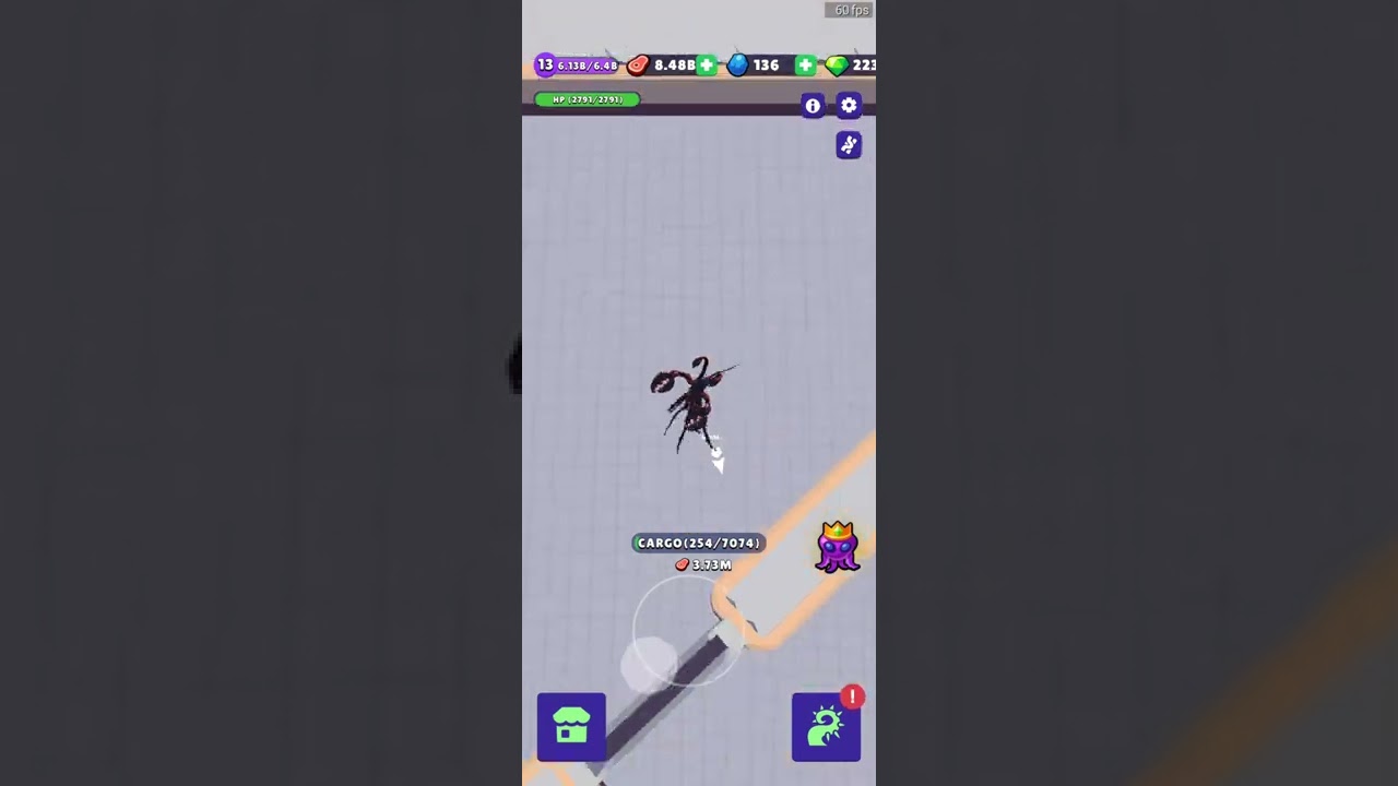 Alien Invasion 👽 Idle Rpg - Defeat the Robot Boss for some blue eggs