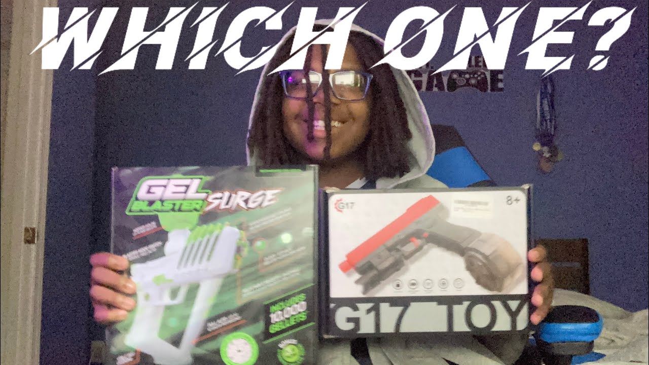 Comparing the Glock 17 Gel Blaster to the Gel Blaster Surge
