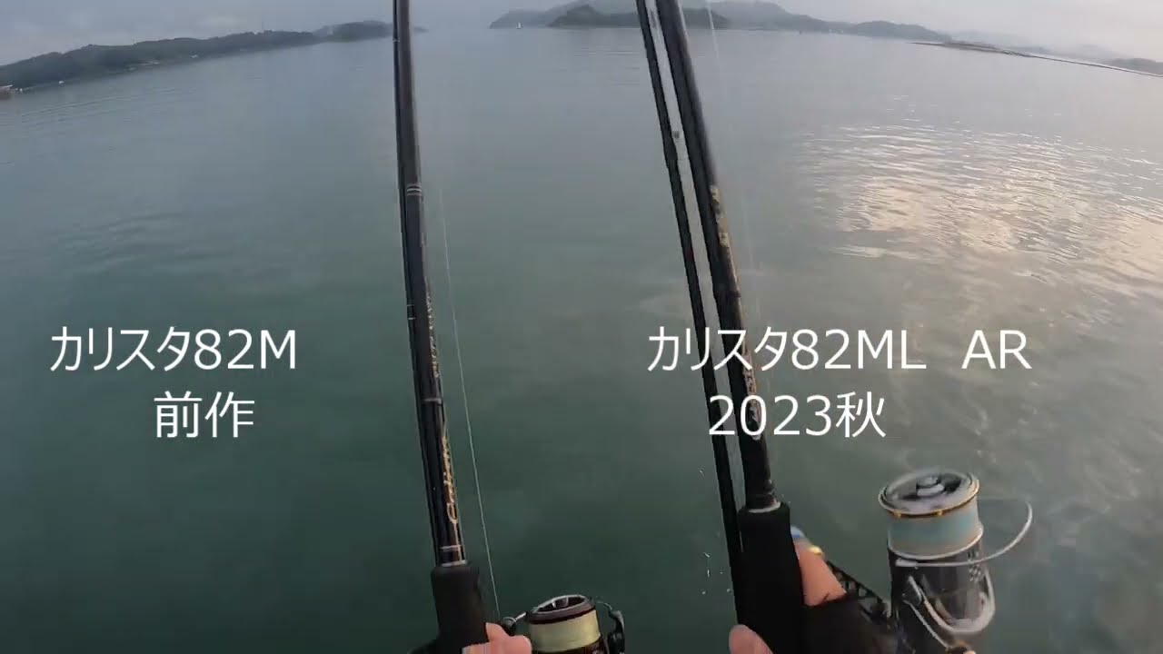 23カリスタARで新年早々モンスターを釣る　　エギング
