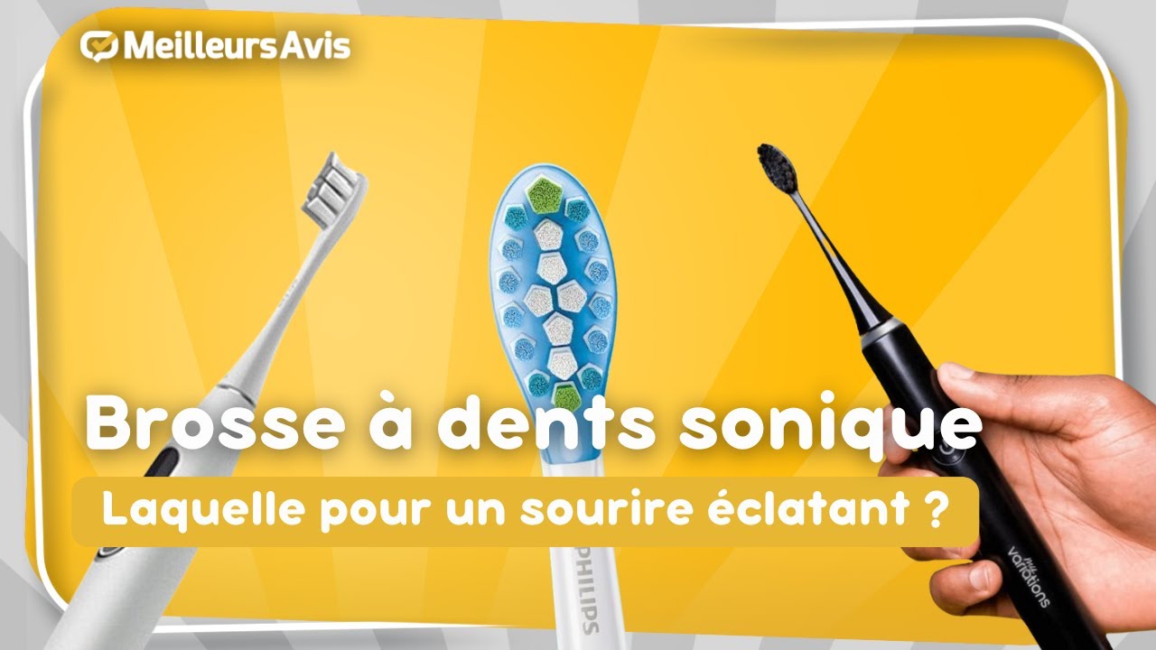 ⭐️ MEILLEURE BROSSE À DENTS SONIQUE - Comparatif 2025