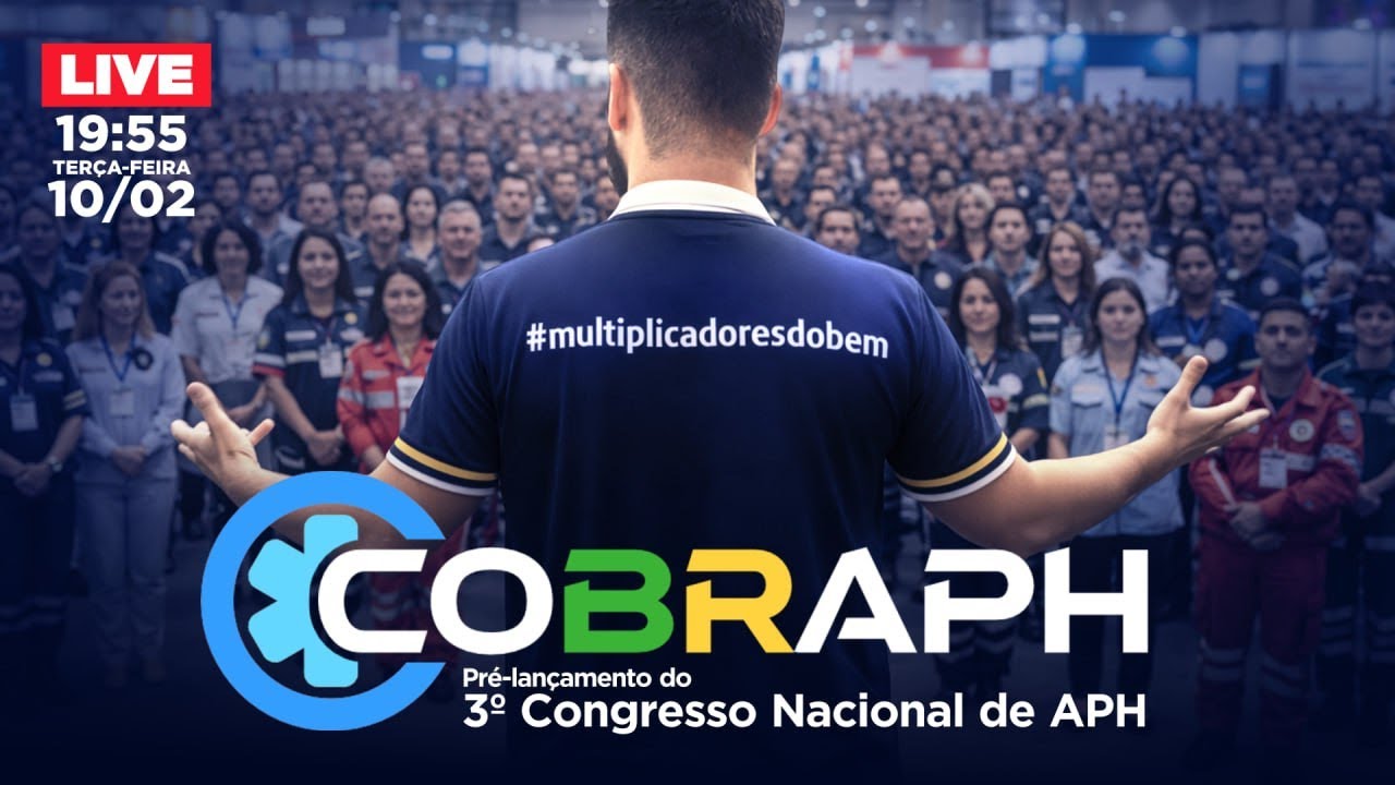 Pré-lançamento do 3ª Congresso Brasileiro de APH + Encontro Nacional dos Instrutores iBRAPH