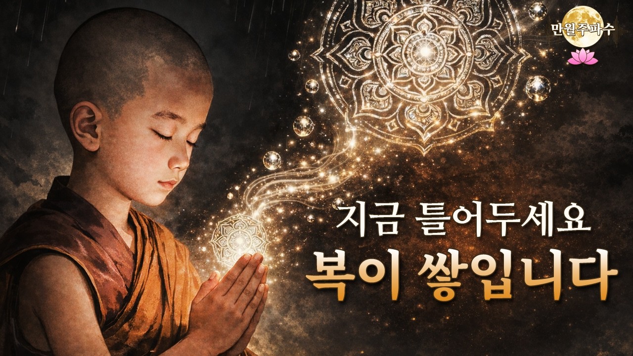 지금 틀어두세요 🙏 미륵보살 1시간 기도│복이 쌓이는 시간