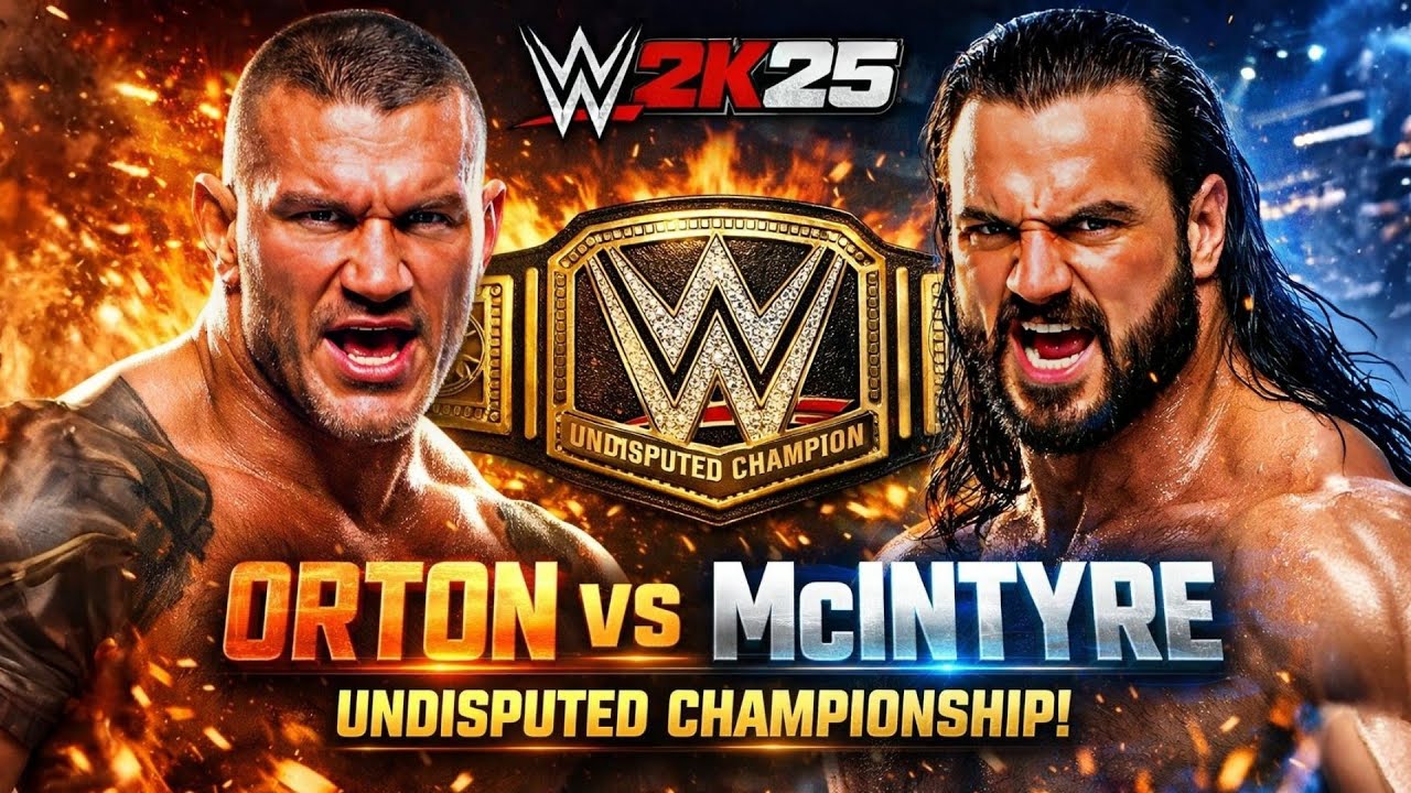 Drew McIntyre vs. Randy Orton |  Undisputed WWE Title Match