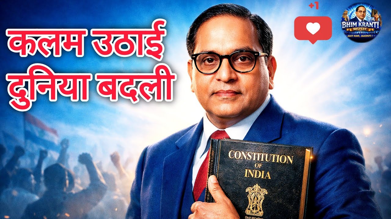 कलम उठाई दुनिया बदली | Baba Saheb Ambedkar Song | Jai Bhim | Bhim Geet 2026