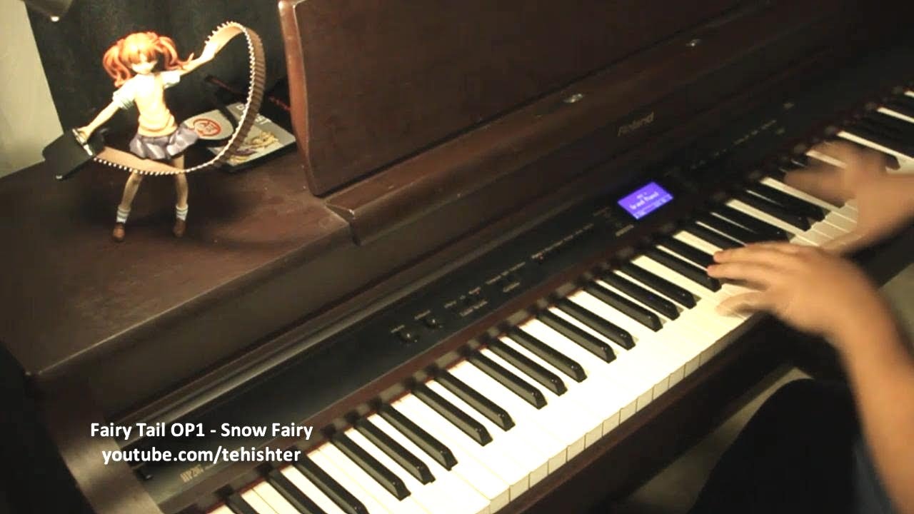 Fairy Tail OP1 - Snow Fairy (Piano)