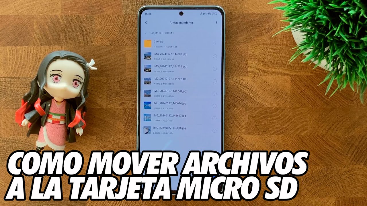 Como Mover Archivos a la Tarjeta Micro SD en un Xiaomi Redmi Note 13