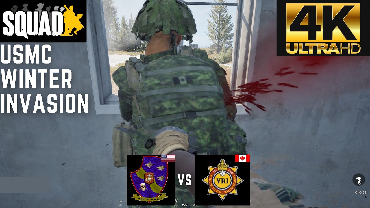 Squad - USMC Winter Invasion - Goose Bay - (4K)
