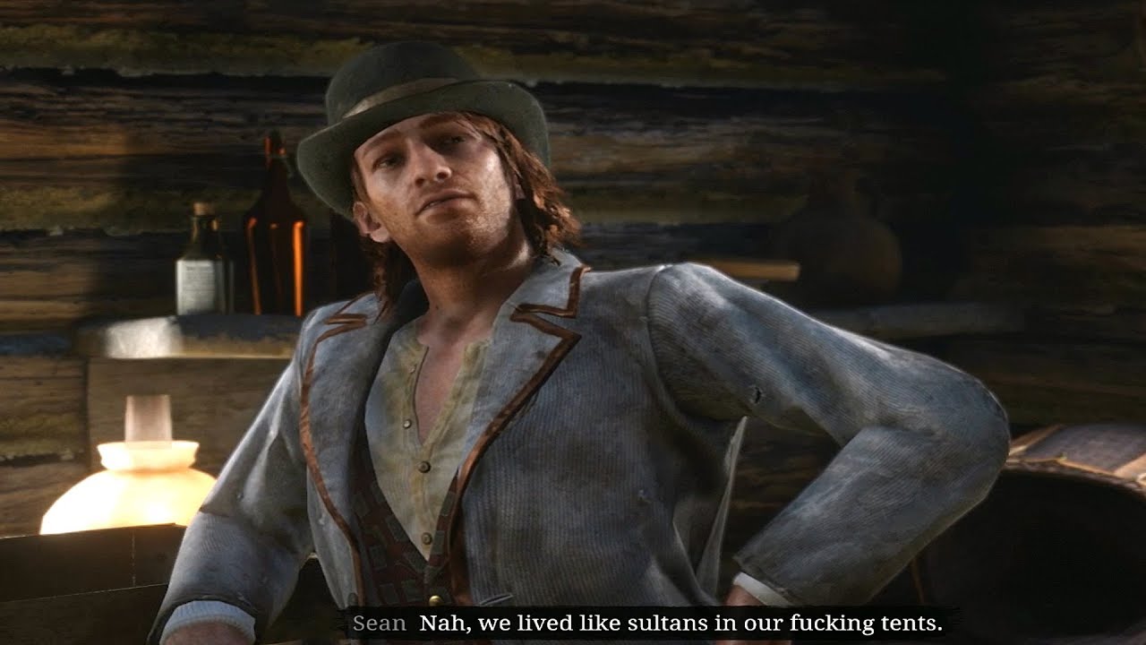 Red Dead Redemption 2 Online - Meeting Sean Cutscene
