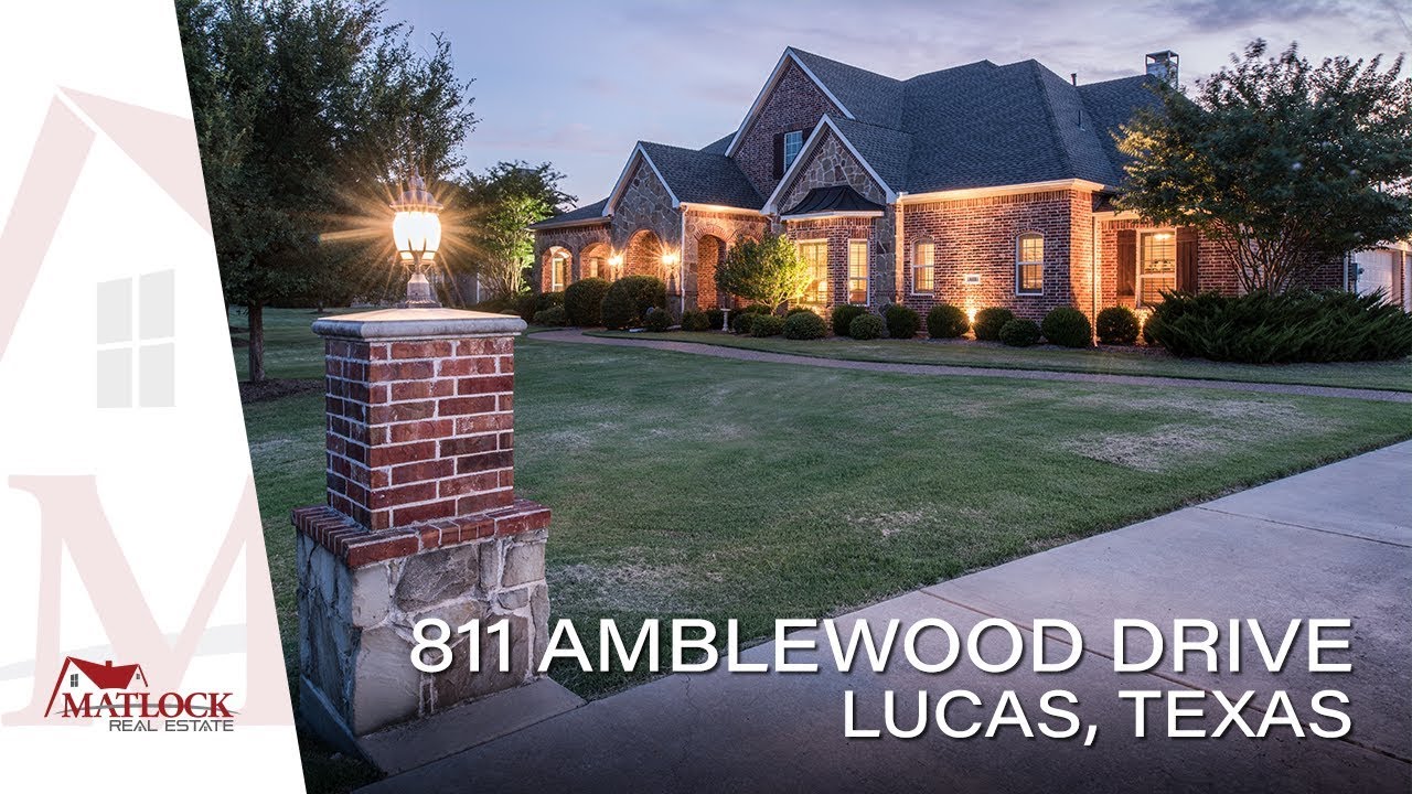 811 Amblewood Drive, Lucas, Texas - Luxury Real Estate For Sale in Lucas, Texas!