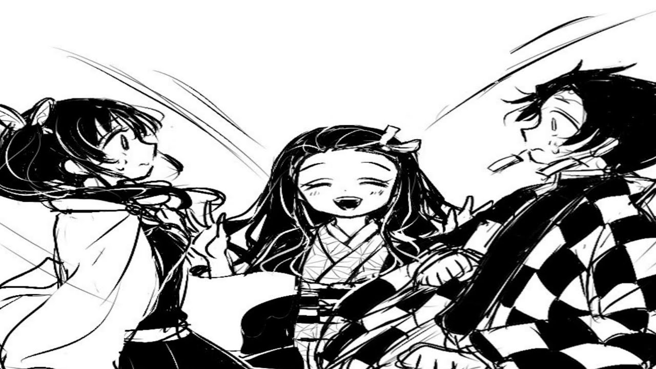 Nezuko shipea a Kanao y Tanjiro | Cómic Dub