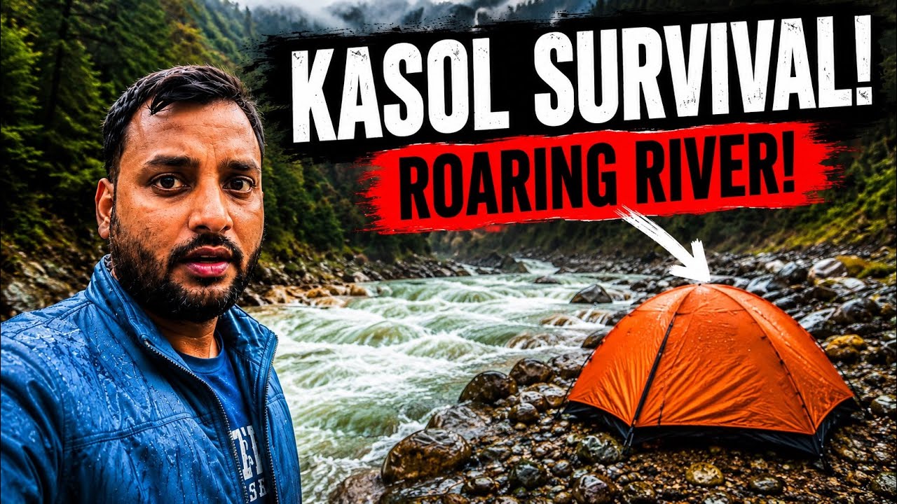KASOL | Camping at -2🥶❄️| Beautiful place | travelinside26
