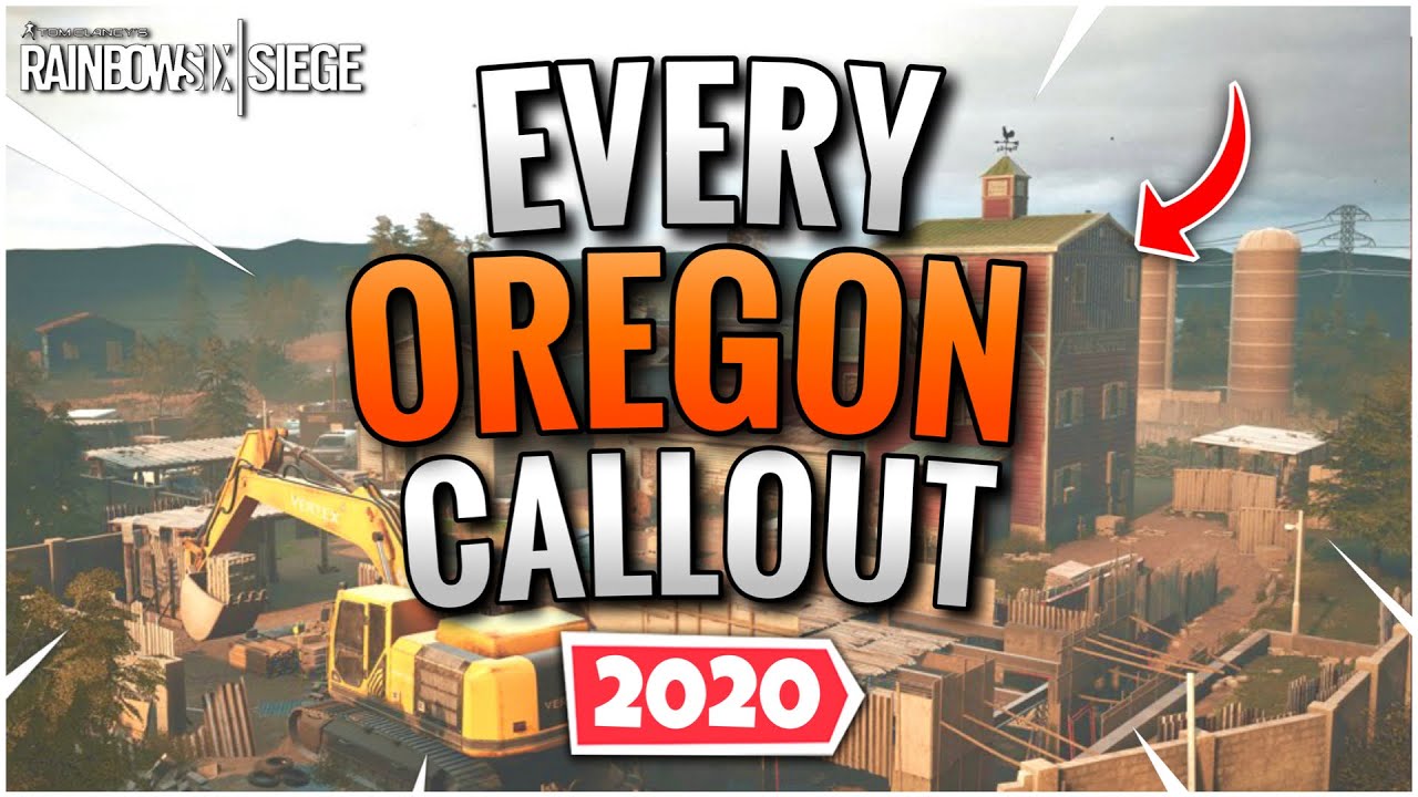 Every OREGON Callout in 480 SECONDS (Entire Map) - Rainbow Six Siege