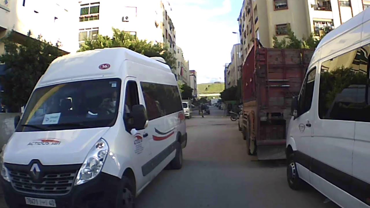 جولة شارع  حومة الشوك دار التونسي تجاه الى  العوامة حي المجد طنجة عروسة الشمال