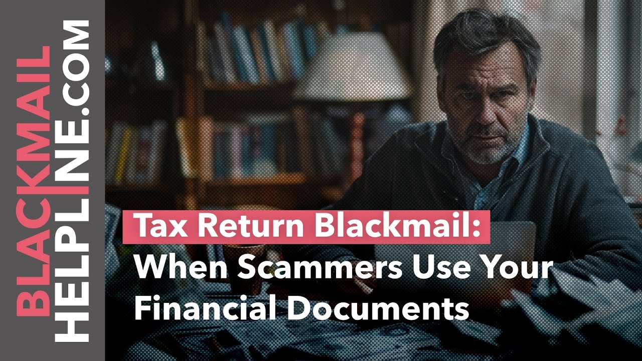 Tax Return Blackmail: When Scammers Use Your Financial Documents