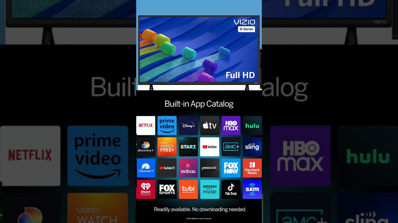 VIZIO 40-inch D-Series Full HD 1080p Smart TV 