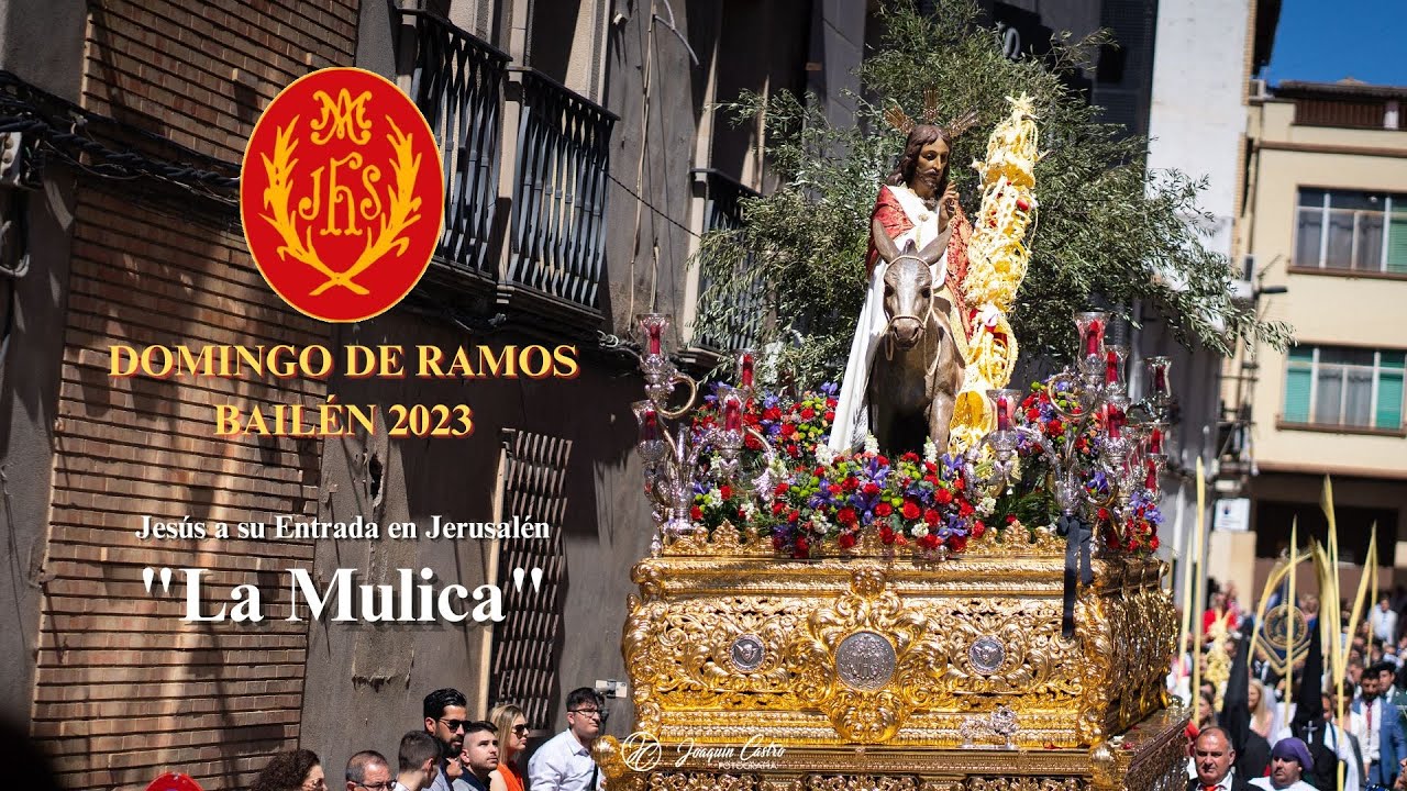 "Jesús a su Entrada en Jerusalén" de BAILÉN | DOMINGO DE RAMOS 2023 | tolilive 26