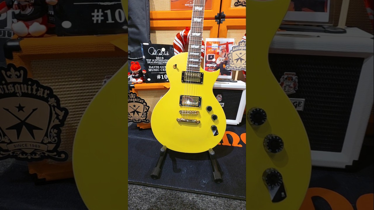 ESP LTD Eclipse EC-256 Electric Guitar Vintage Gold Satin at Davis Guitar Music Centre Singapore