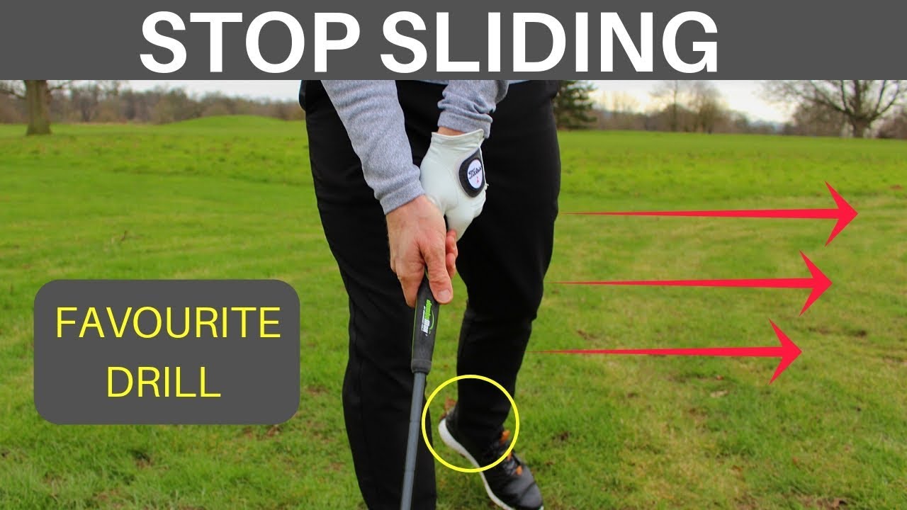 STOP SWAYING OR SLIDING IN THE GOLF SWING