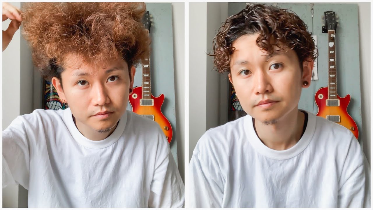 くっっっるくるパーマのスタイリング動画🦱