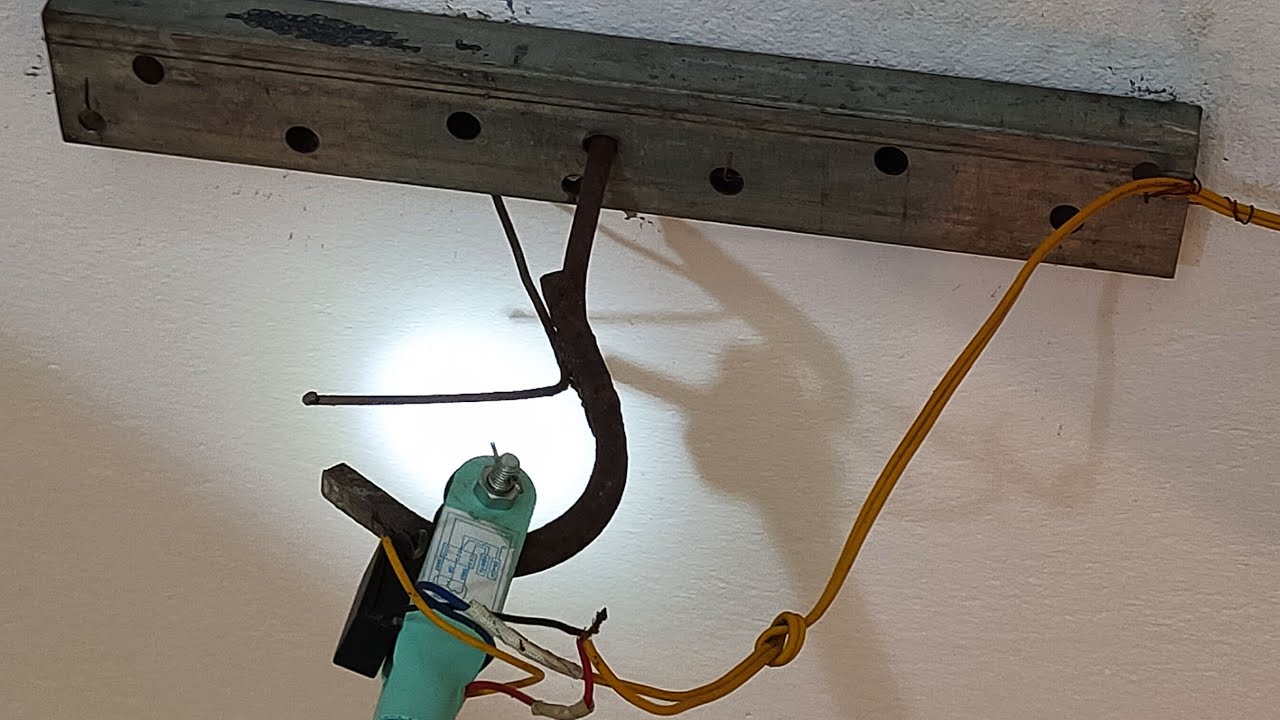how to hang a ceiling fan without a stud, Ceiling fan brace, sturdy mount, existing wiring