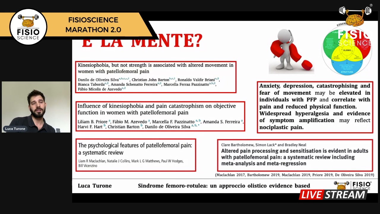 Sindrome Femoro-Rotulea: un approccio olistico evidence based