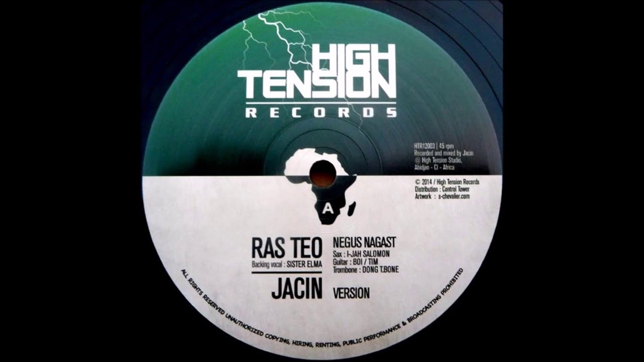 RAS TEO/NEGUS NAGAST/JACIN/VERSION/HIGH TENSION RECORDS 12''
