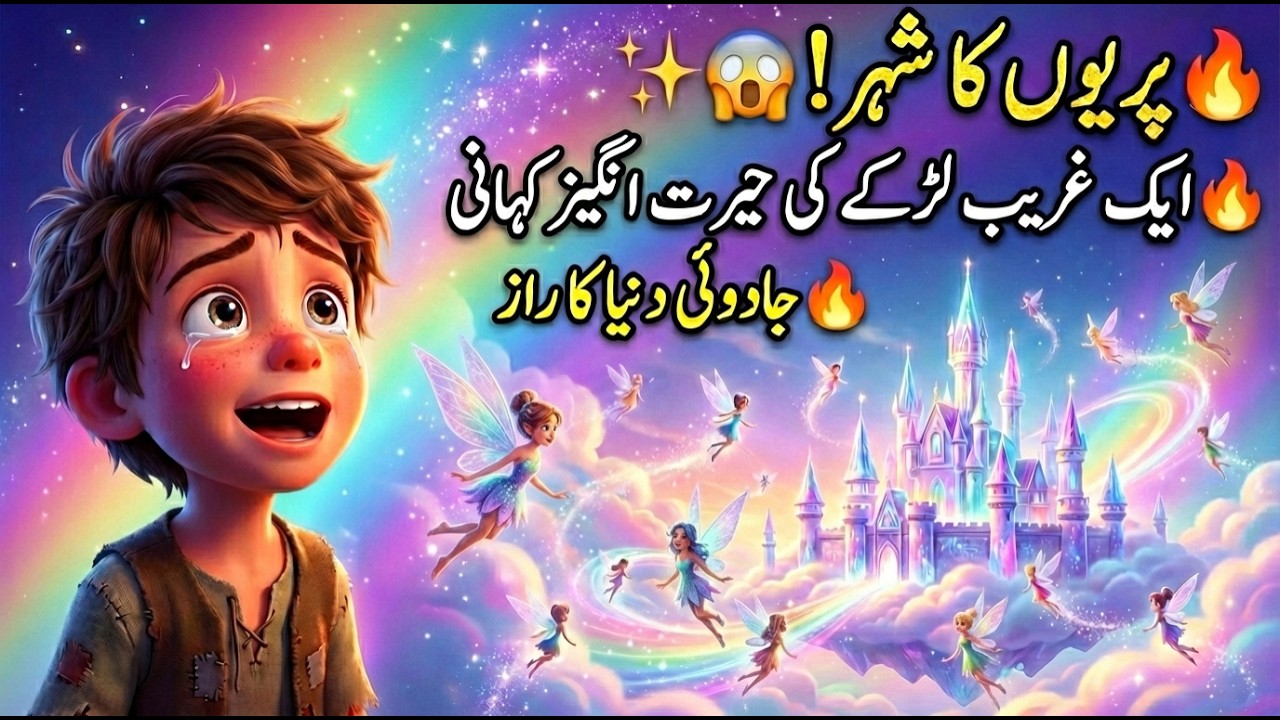 Pariyon Ka Shehar aur Gareeb Larka 2026 urdu stories | Hindi fairy tales #urdufairytales