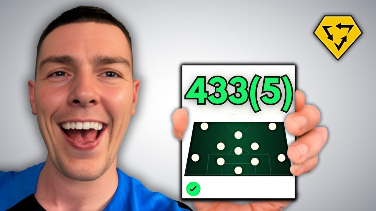 433(5) = Best TIKI TAKA Formation & Tactics in FC 24!!💣✅