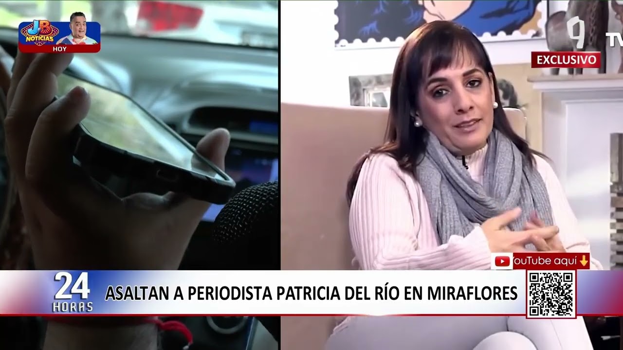 Asaltan a periodista Patricio Del Río en Miraflores
