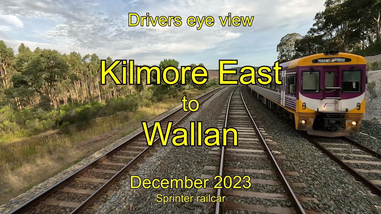 Drivers eye view, Kilmore East to Wallan, Dec 2023