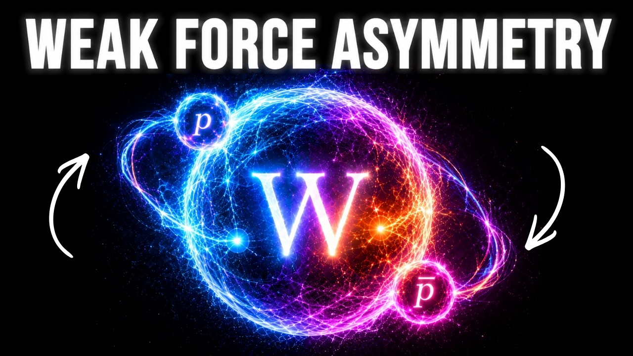 How Does the Weak Force Treat Matter and Antimatter Differently?