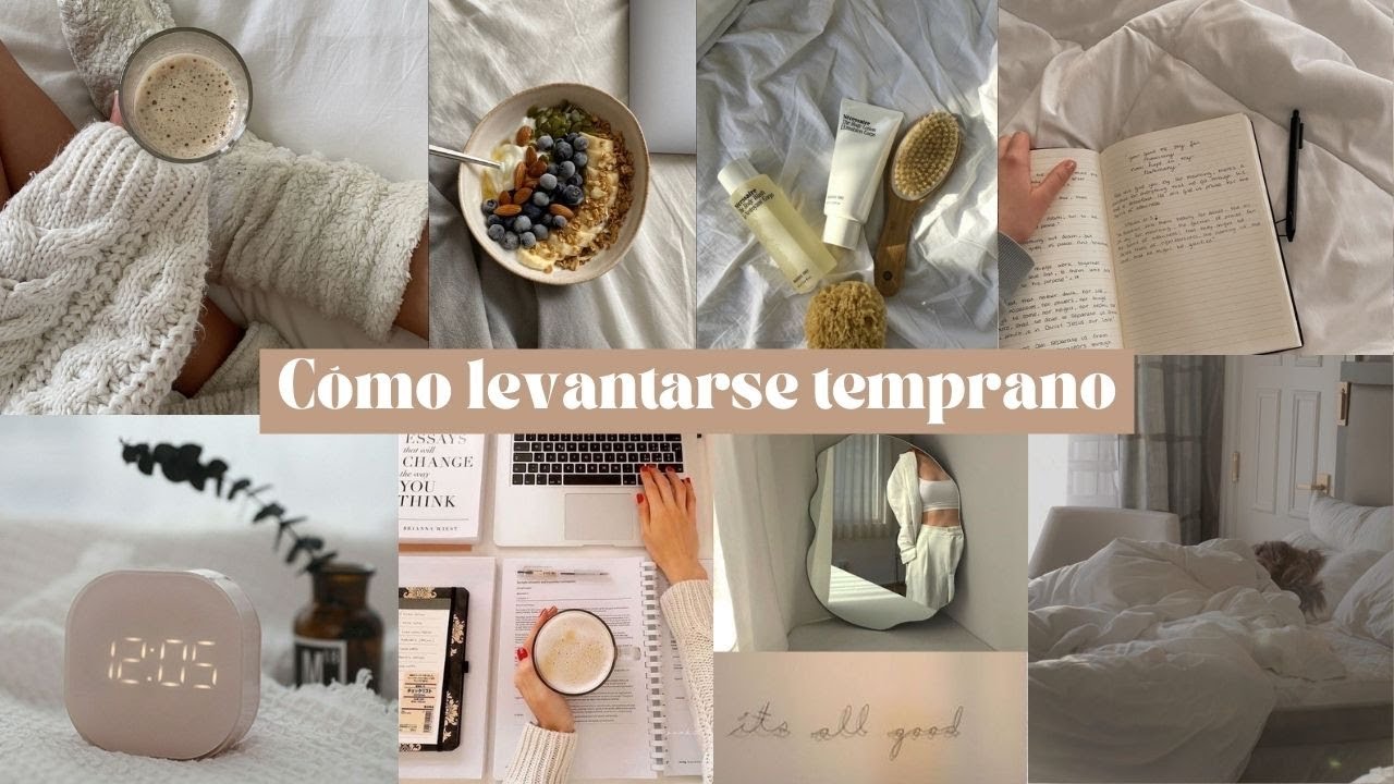 Cómo levantarse temprano ✨ | 8 trucos y consejos para madrugar 🤍