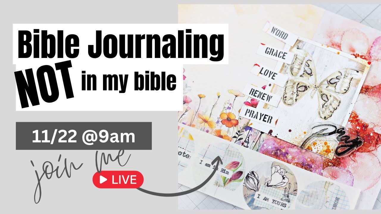 Mixed Media Bible Journaling For Beginners!