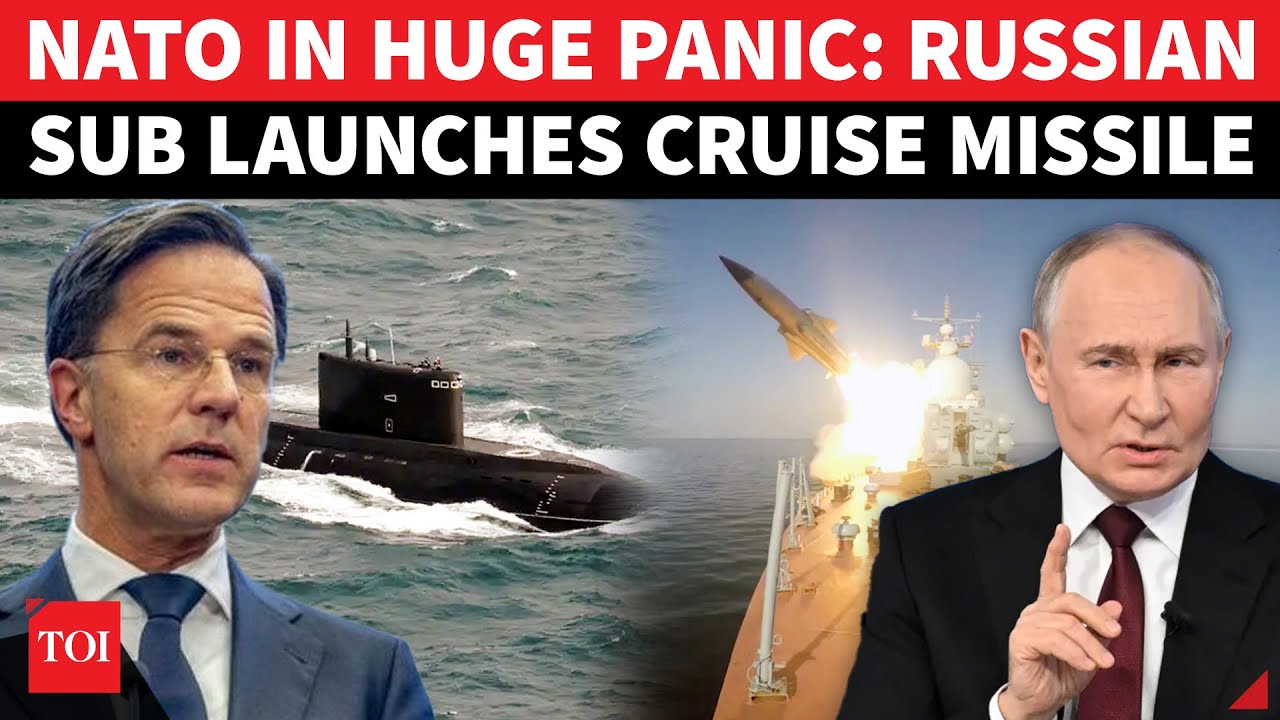 ON CAM: Russian Yasen-M Submarine Fires Cruise Missile In NATO Backyard After Polish Attack
