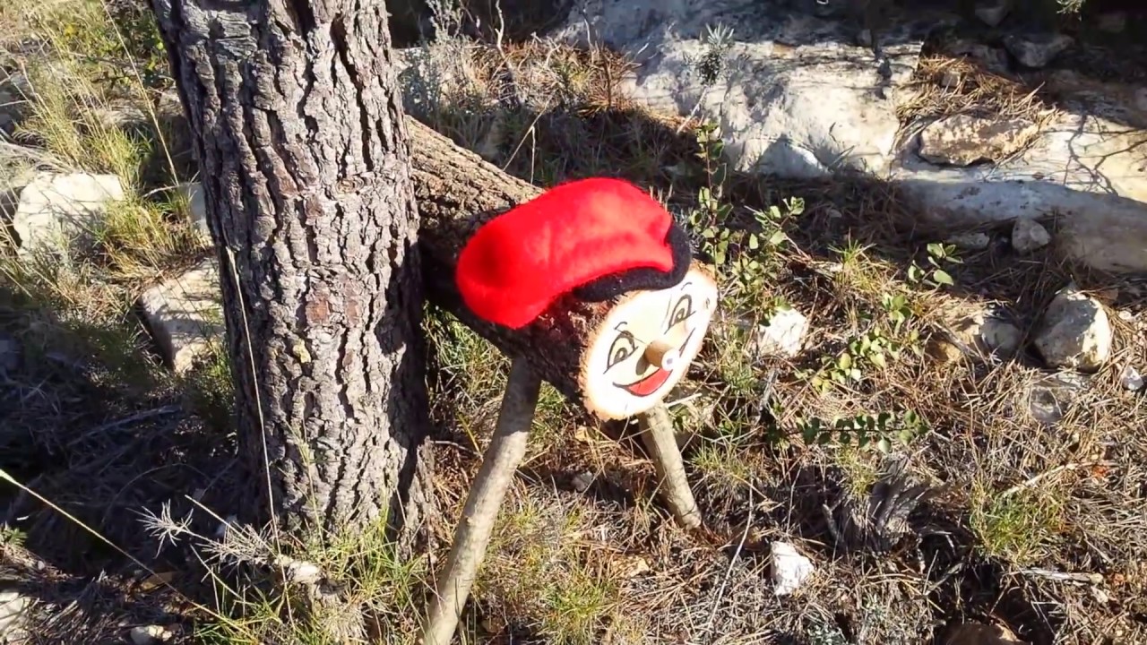 Trobem el tió al bosc!