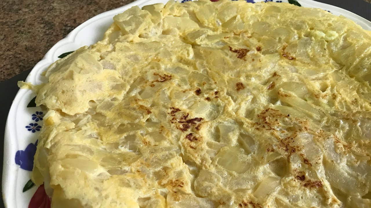 Como hacer tortilla de cebolla paso a paso.