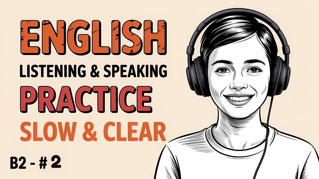 🎧 B2 English Listening Practice | Master Conversations & Speak with Ease 🌸