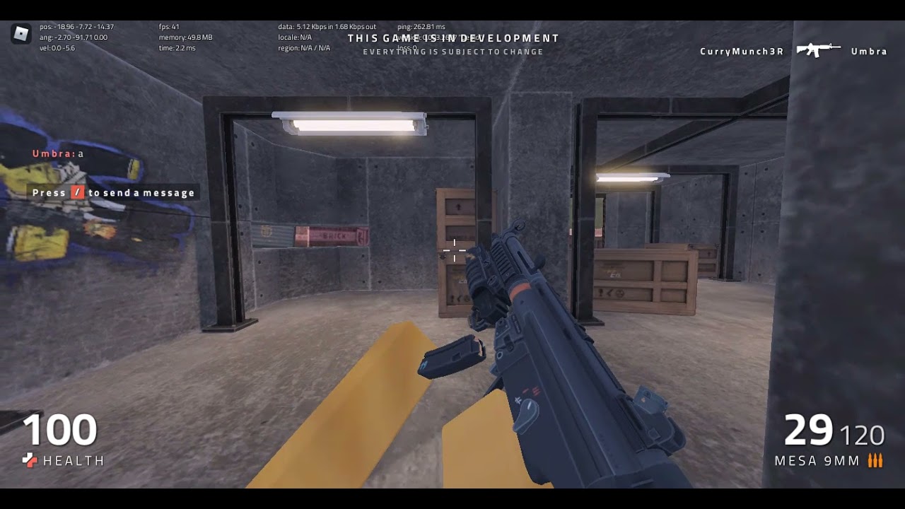 Roblox -  Games Unite Testing Place All Weapon Reload Animations