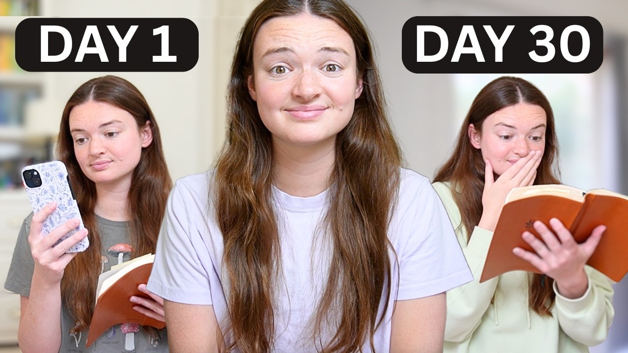 I Tried Reading the Bible EVERYDAY for a Month | What I Learned