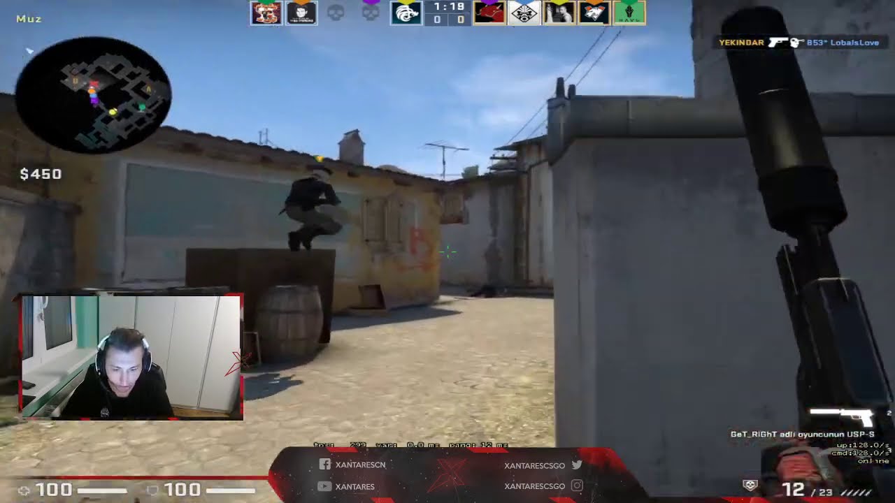 XANTARES Stream, +imoRRR, +Get_right  | FPL - 27.08.2020 | de_inferno