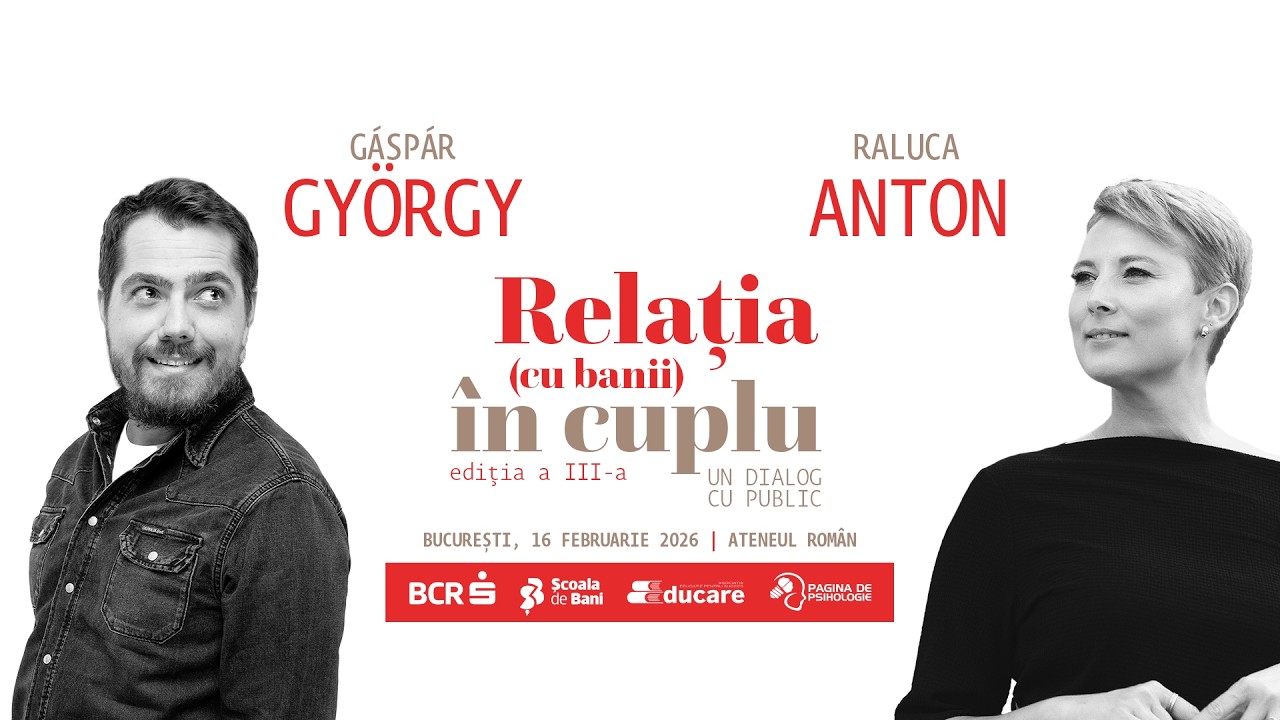 Relația (cu banii) în cuplu: dialog cu public – ediția a III-a