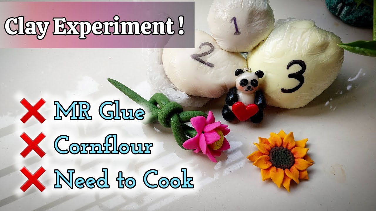 আটা/ময়দা দিয়ে Coldporcelain Clay কি সম্ভব⁉️ #ndecor #coldporcelainclay #experiment @N-Decor