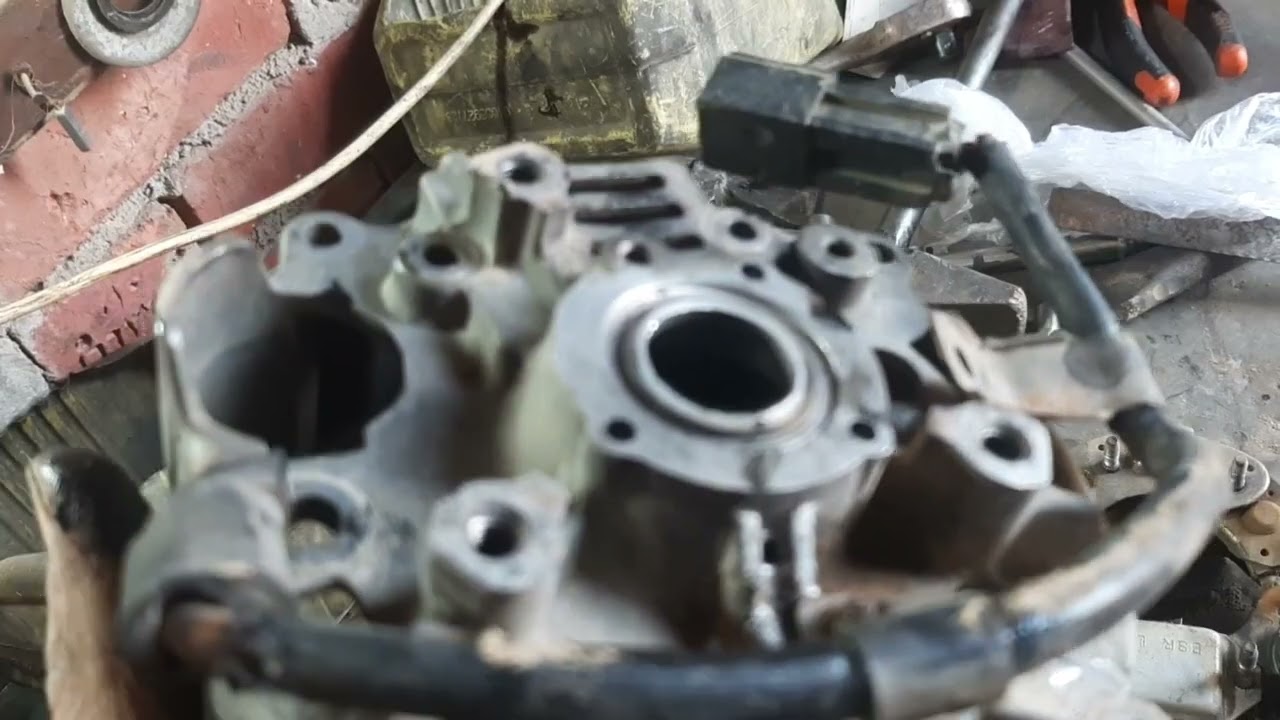 فصل شحن الدينمو بسبب  الشربونات  ورشح الزيت