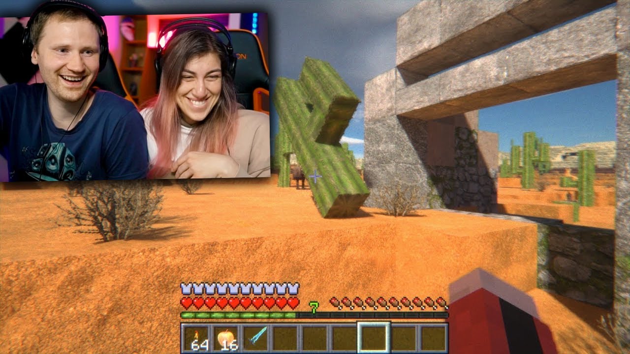 😱 ТВОЙ КОМПЬЮТЕР НЕ ПОТЯНЕТ ТАКОЙ МАЙНКРАФТ [Игры На Прокачку] | РЕАКЦИЯ на DanyaDesu