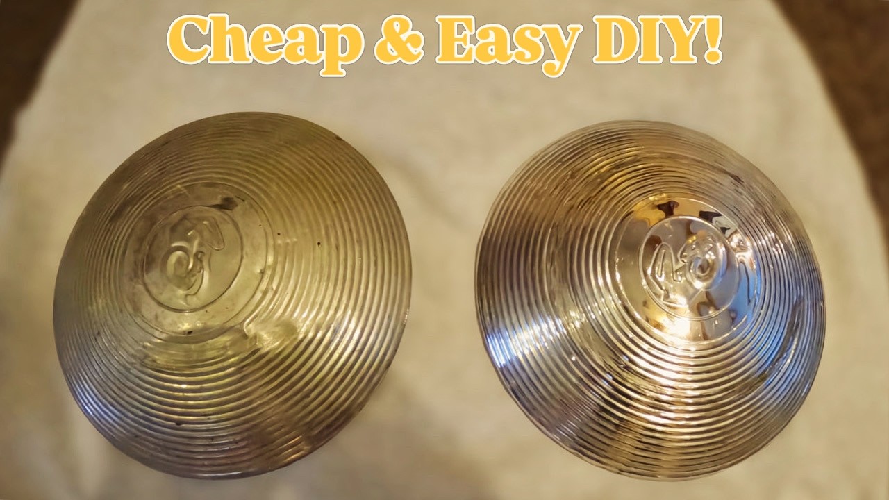 Как восстановить винтажные хромированные колпаки на колеса