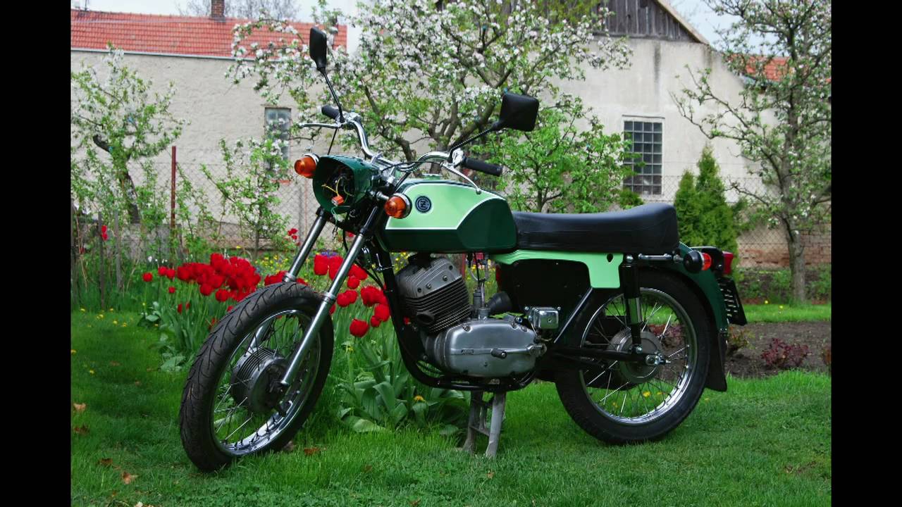 ČZ 250/471 from 1974  reconstruction 2010