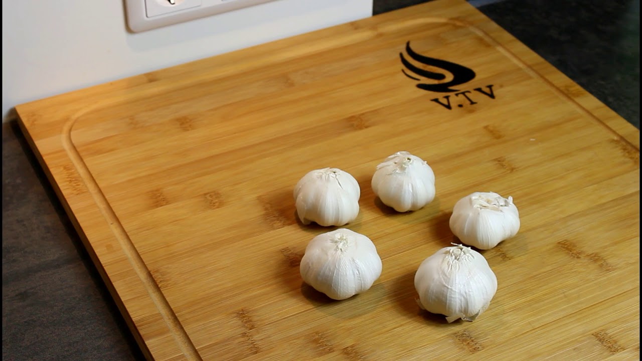 ANLEITUNG Knoblauch räuchern Teil 1 im El fuego Portland !!!