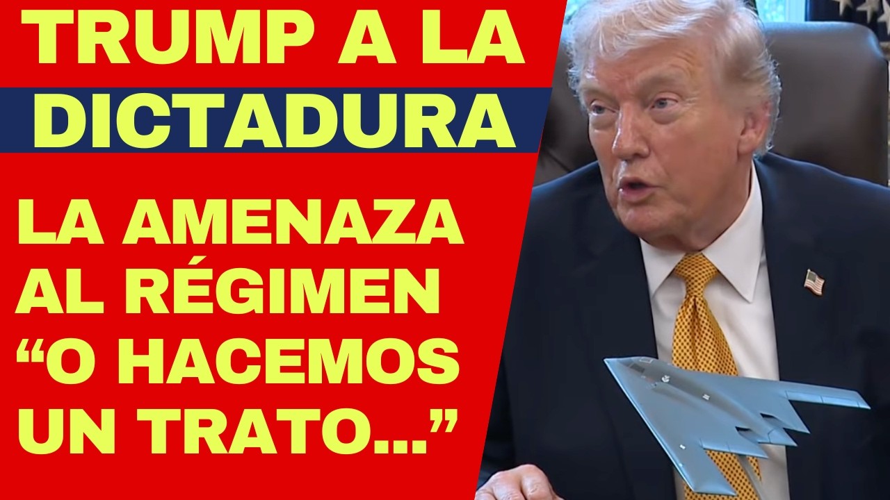 Trump amenaza a la dictadura cubana: 