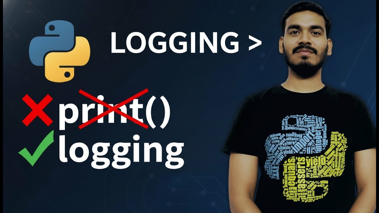 30.Python Logging Tutorial 2026 | Logging Module Explained with Example